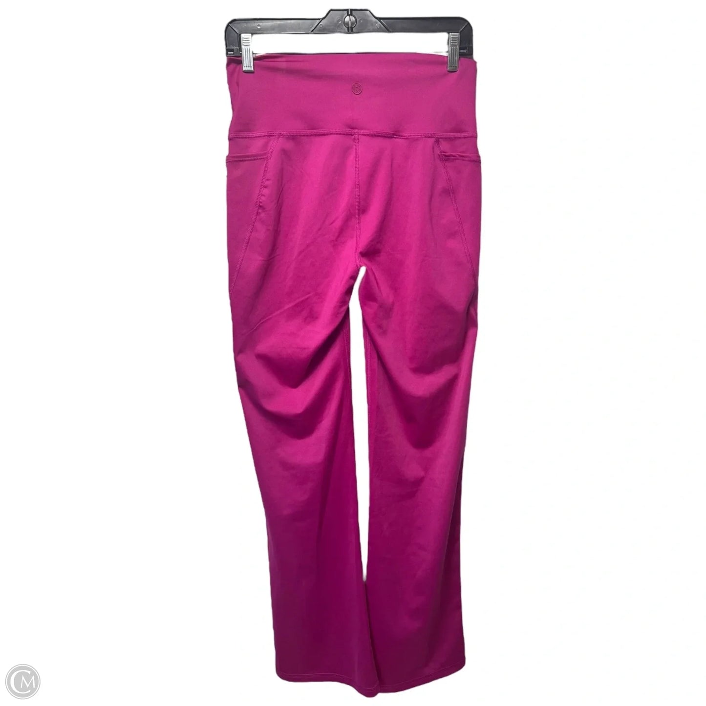 Flared Athletic Leggings Designer By Luxletic Lilly Pulitzer In Pink, Size: L