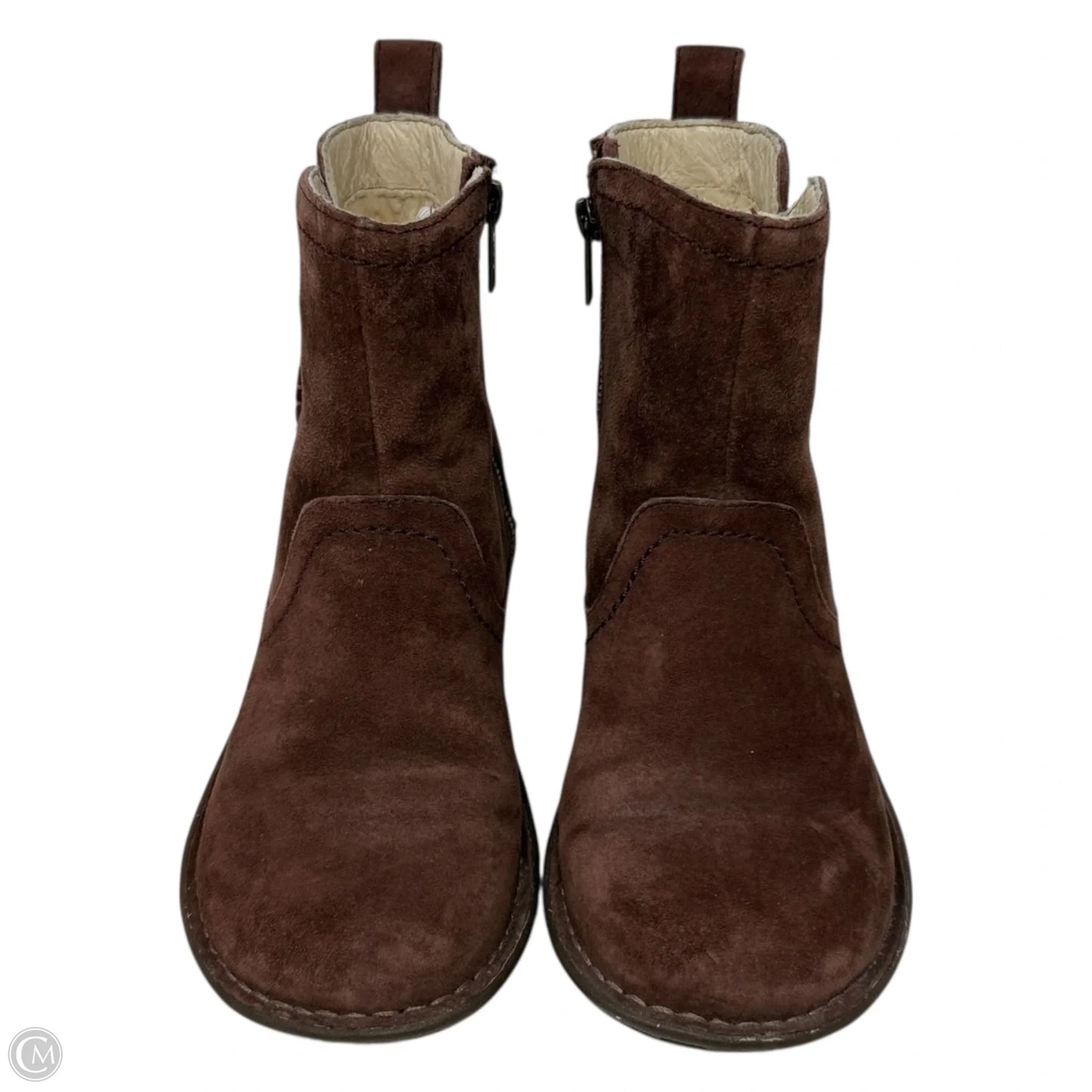 Neevah Boots Designer By Ugg In Brown, Size: 6