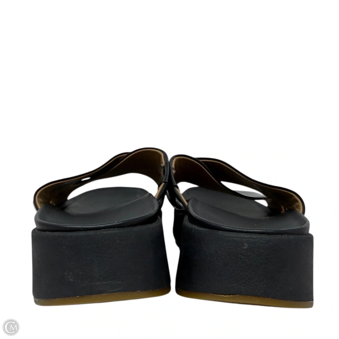 Emily Crisscross Sandals Designer By Ugg In Black, Size: 9