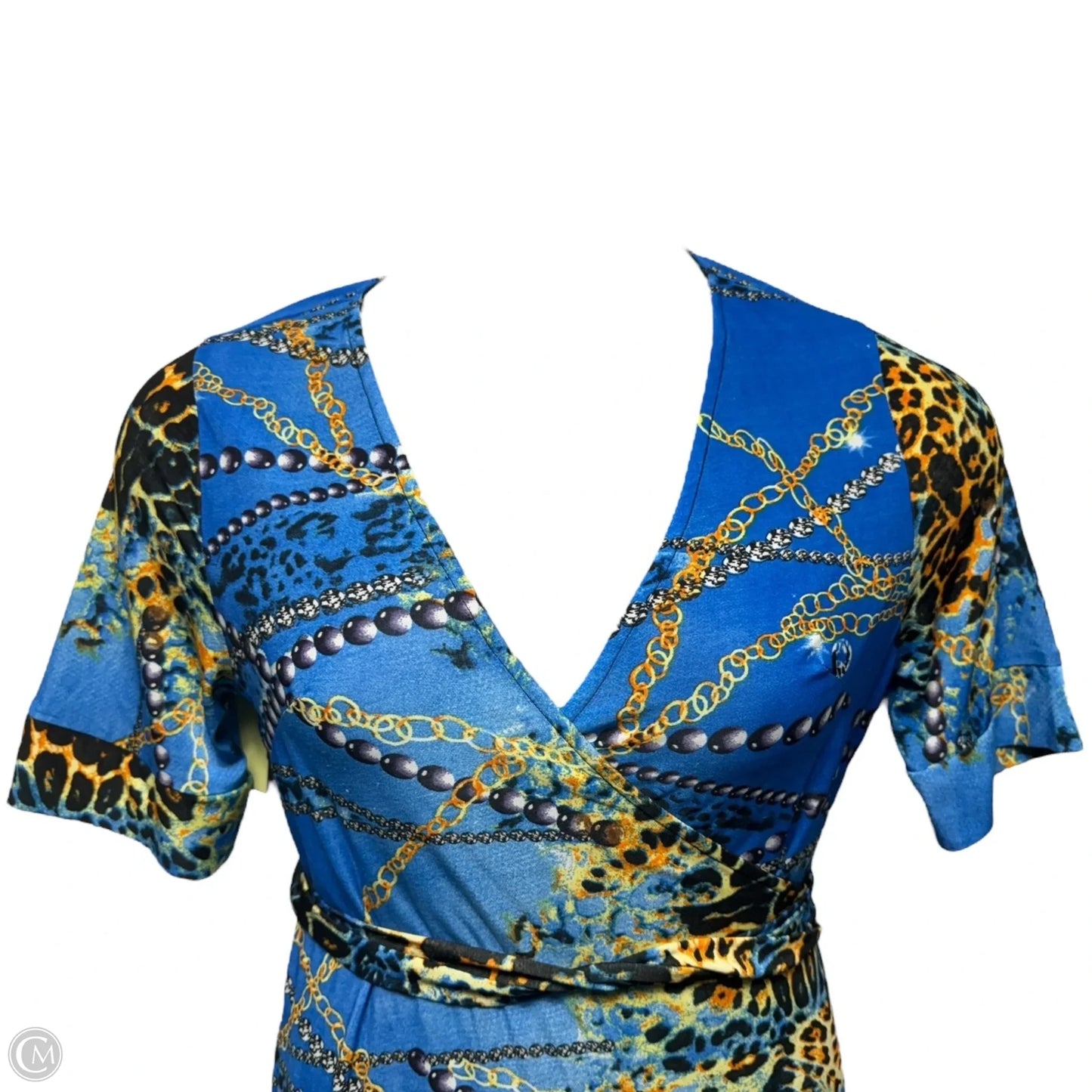 Julian Silk Jersey Wrap Dress Designer By Diane Von Furstenberg In Multi-colored, Size: 8