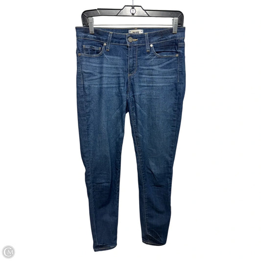 Jeans Skinny By Paige In Blue Denim, Size: 6