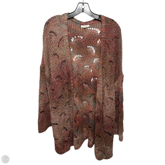 Cardigan Sweater By Maurices In Multi-colored, Size: 2x