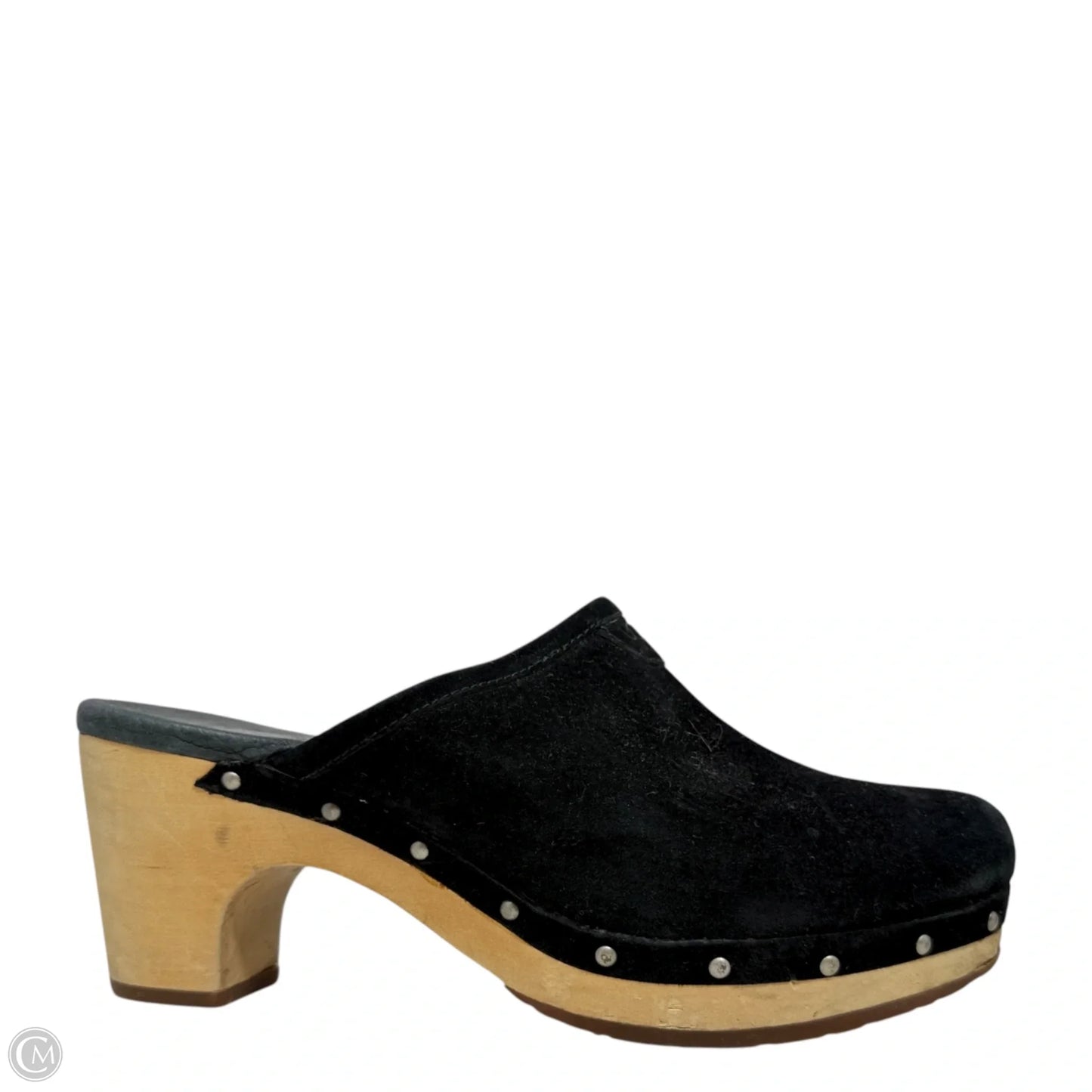 Abbie Winter Clogs Designer By Ugg In Black, Size: 8