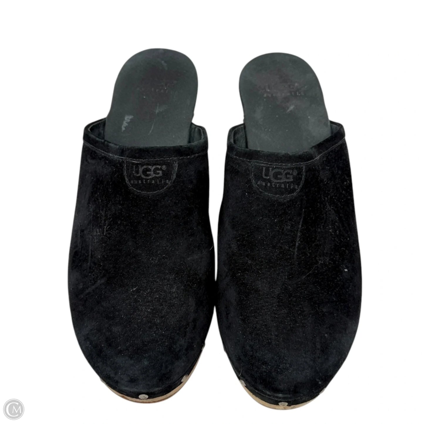 Abbie Winter Clogs Designer By Ugg In Black, Size: 8