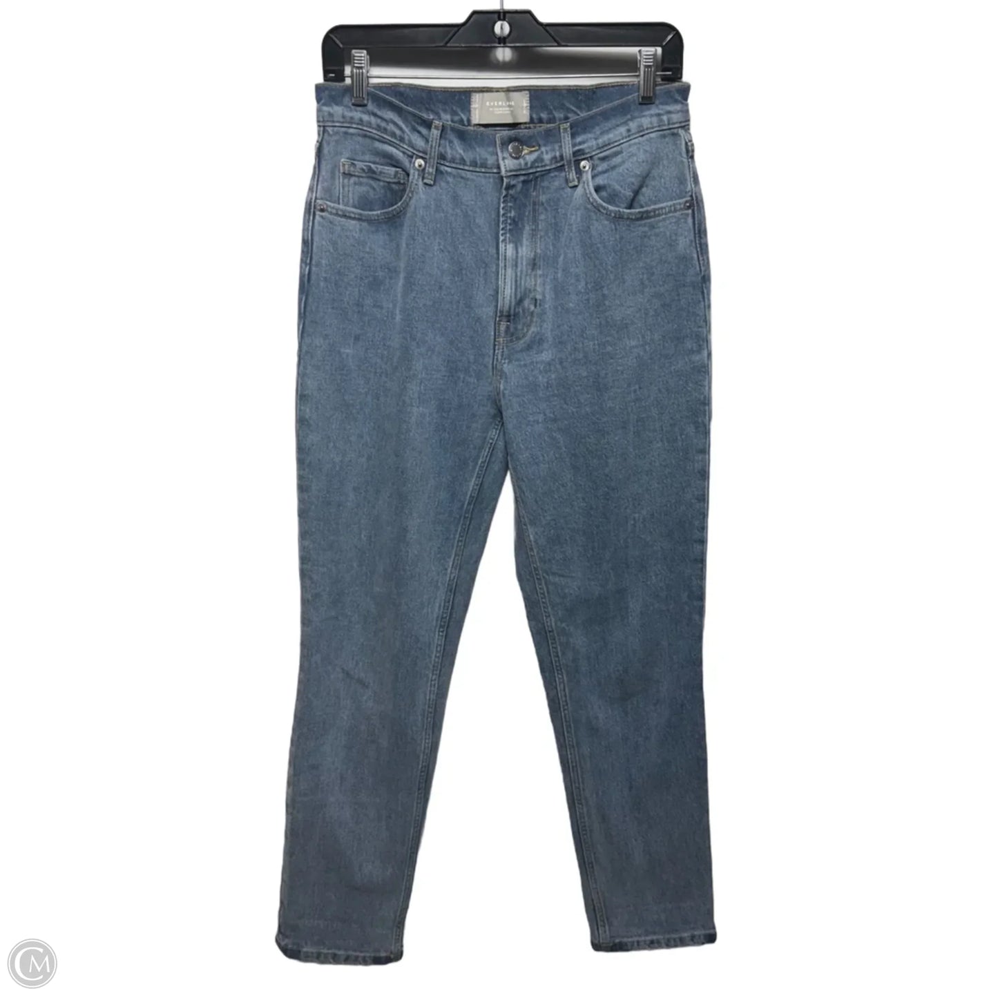 Jeans Straight By Everlane In Blue Denim, Size: 28