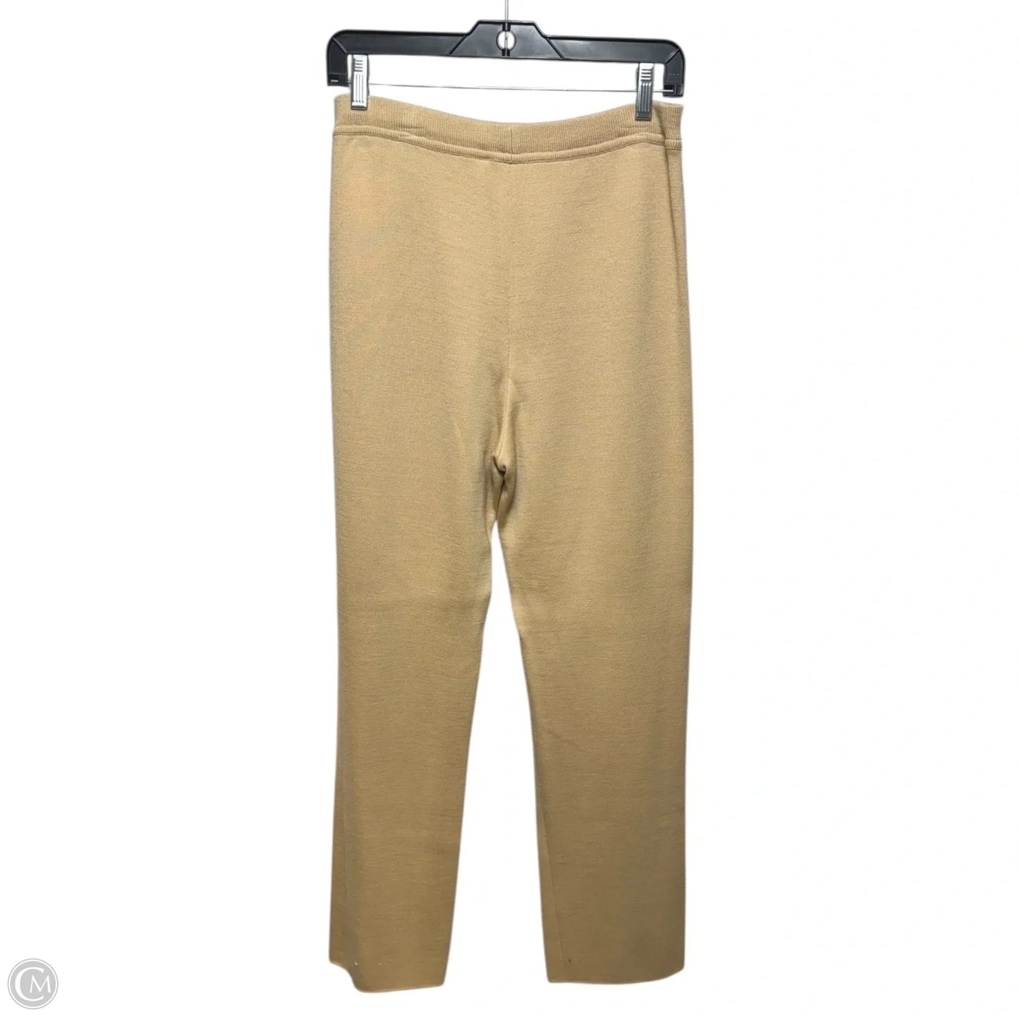 Knit Pants Designer By Escada In Tan, Size: M