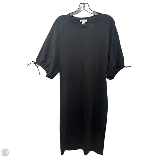 Dress Casual Midi By Top Shop In Black, Size: 8