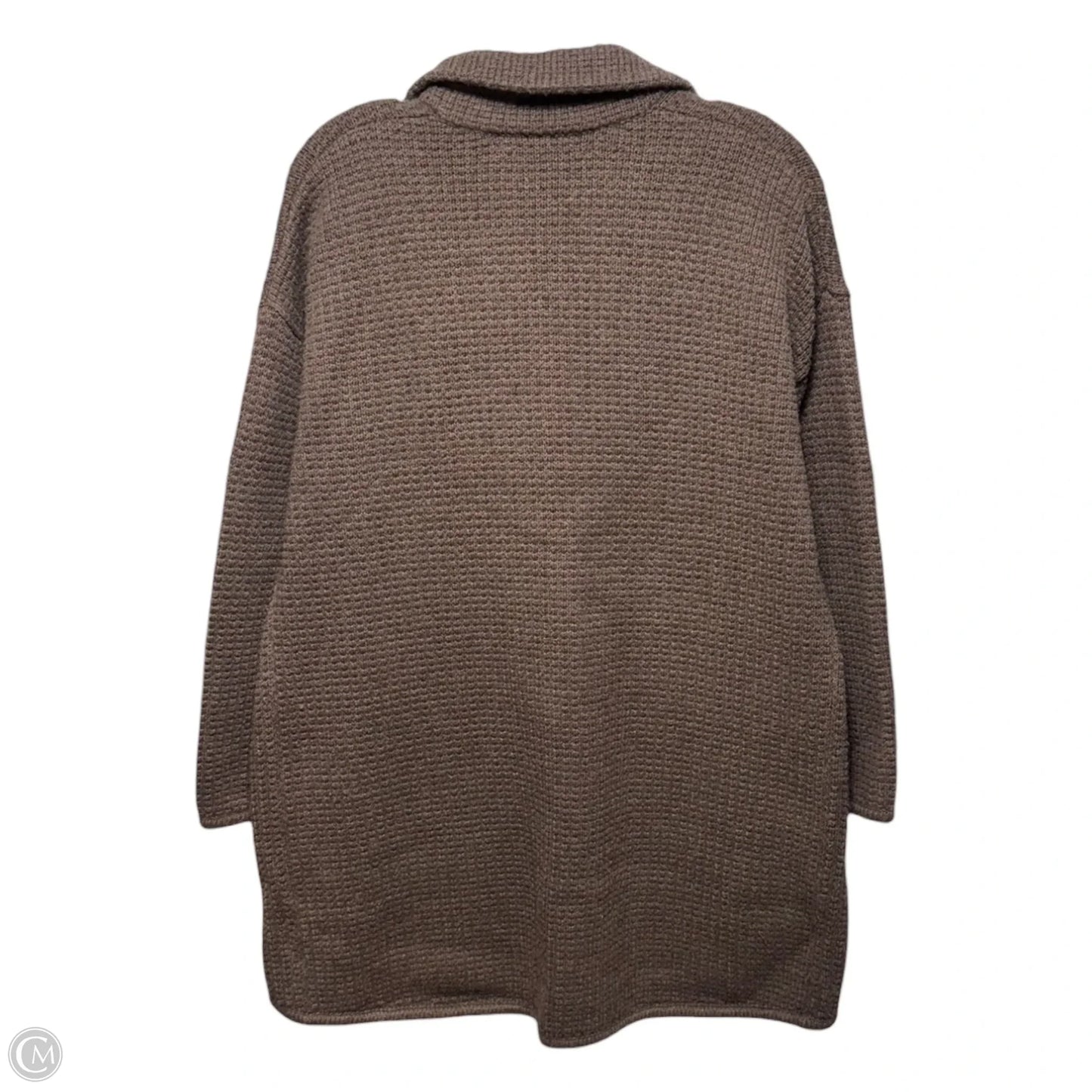 Merino Wool Blend Sweater Cardigan By Madewell In Brown, Size: Xs