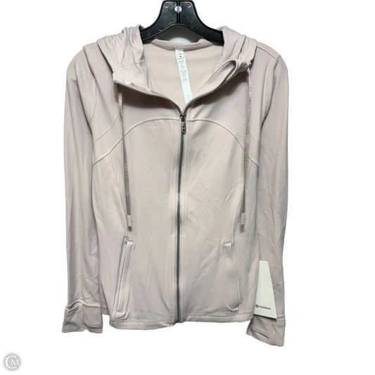 Define Hoodie Athletic Jacket By Lululemon In Pink, Size: 10