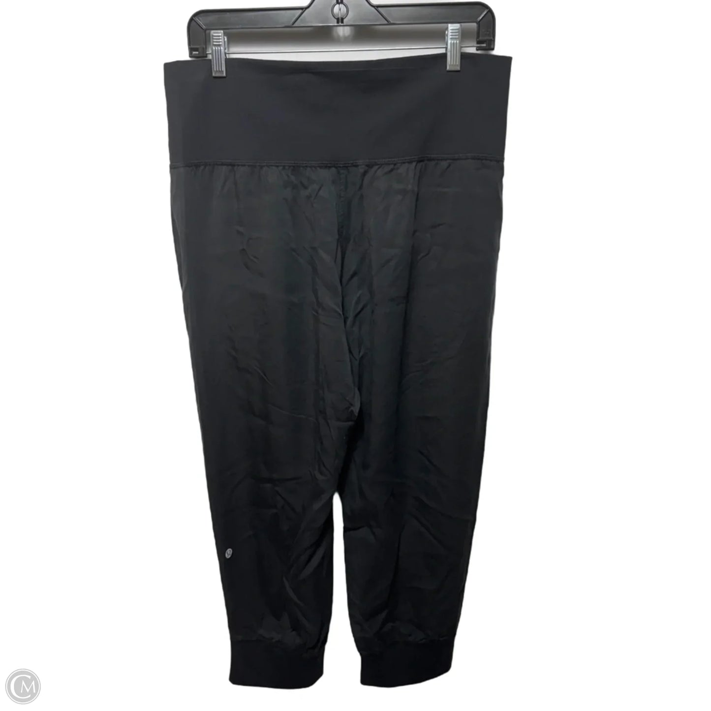 Athletic Capris By Lululemon In Black, Size: M