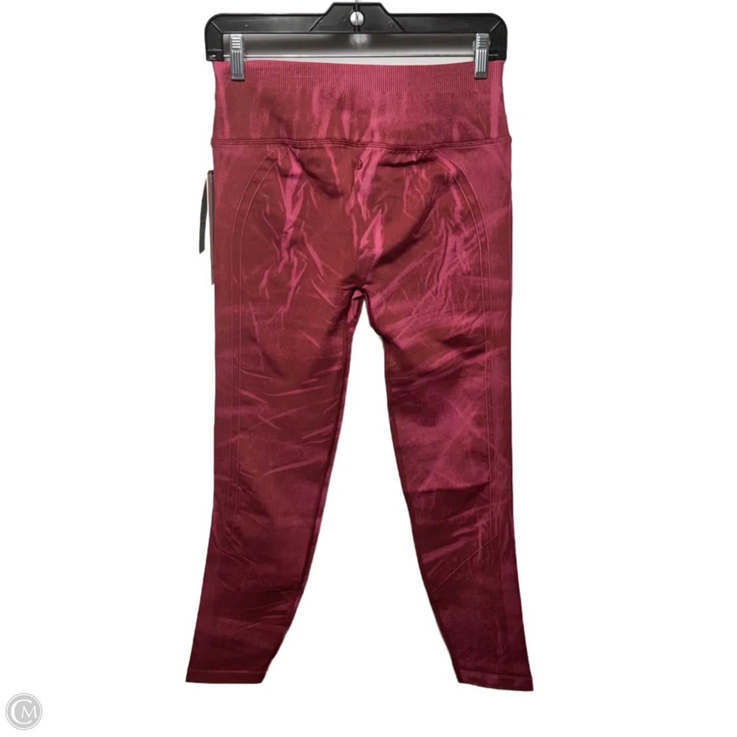 Ebb to Street Athletic Leggings By Lululemon In Pink & Red, Size: 10