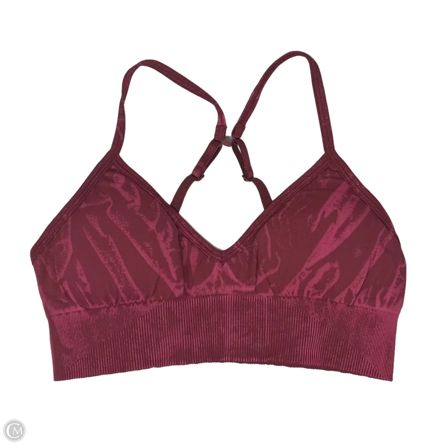 Ebb to Street Athletic Bra By Lululemon In Pink & Red, Size: 10