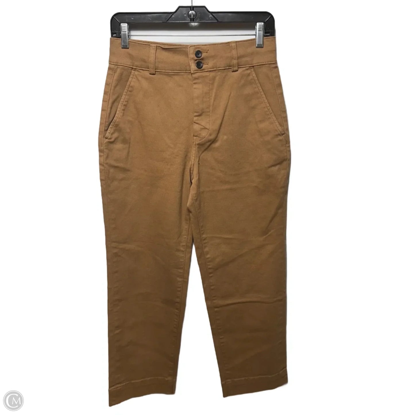 Jeans Wide Leg By Everlane In Brown, Size: 4