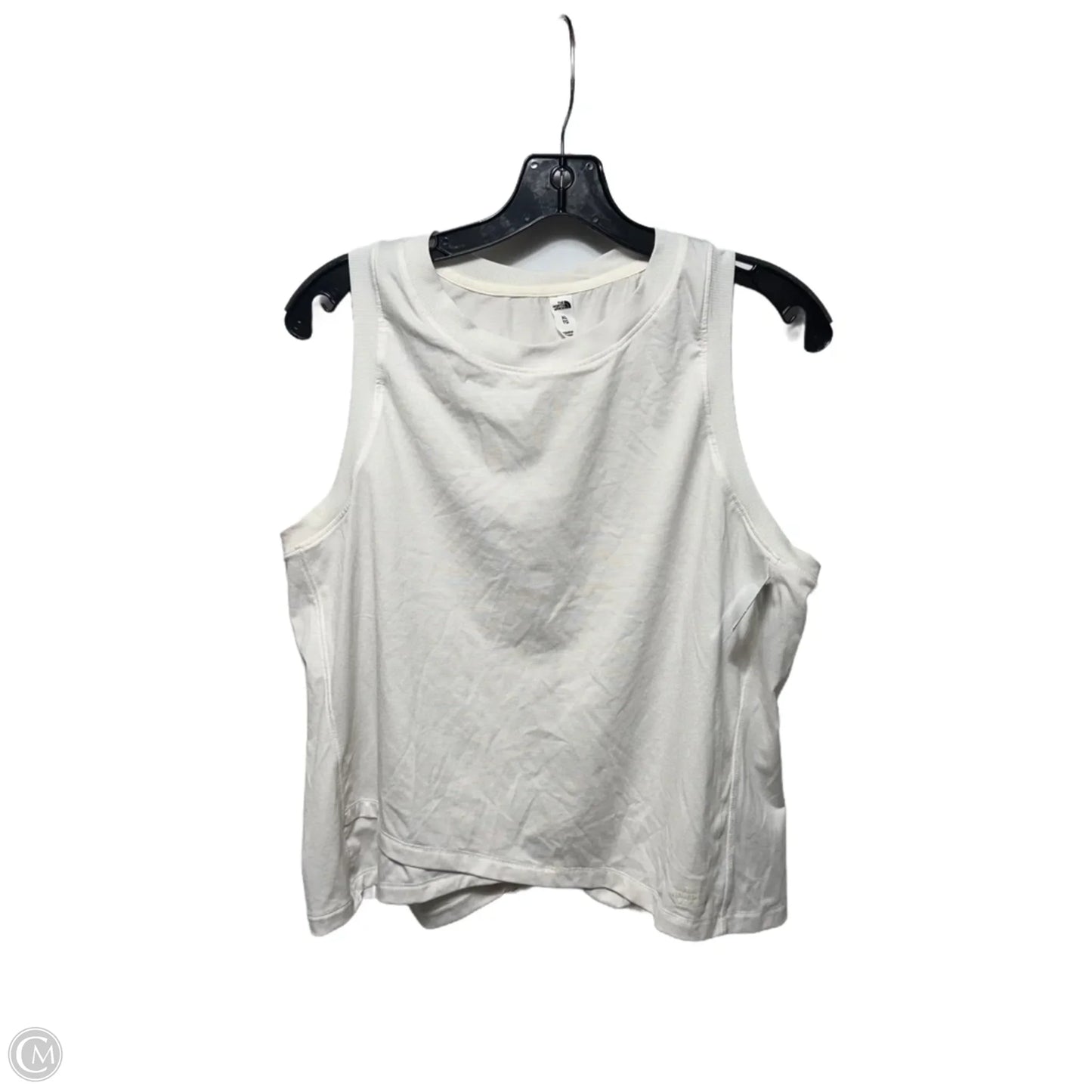 Athletic Top Sleeveless By The North Face In White, Size: Xl