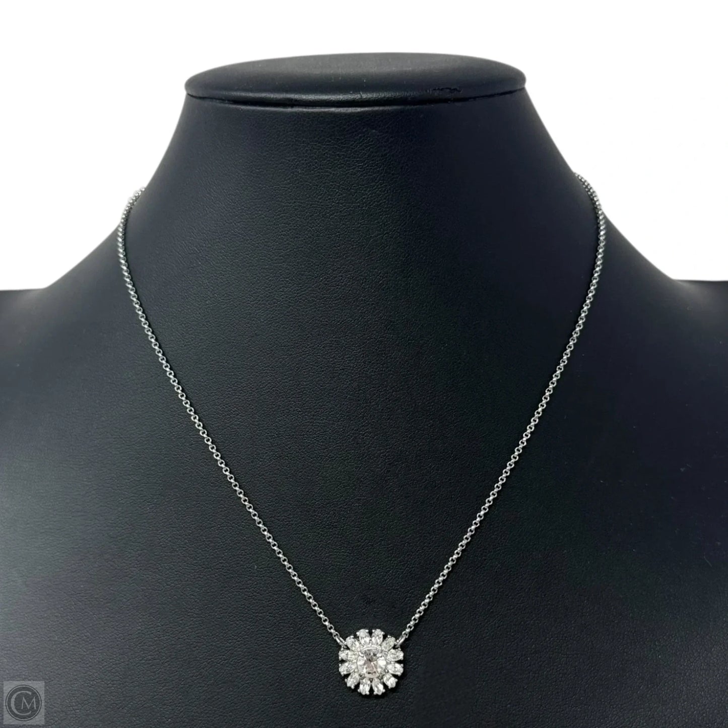 Crystal Flower Necklace Designer By Kate Spade