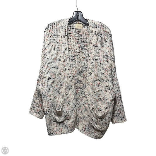 Sweater Cardigan By Cupio In Multi-colored, Size: 1x