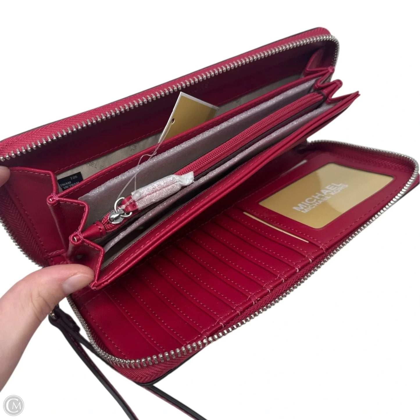 Jet Set Continental Travel Wallet Leather By Michael By Michael Kors, Size: Large