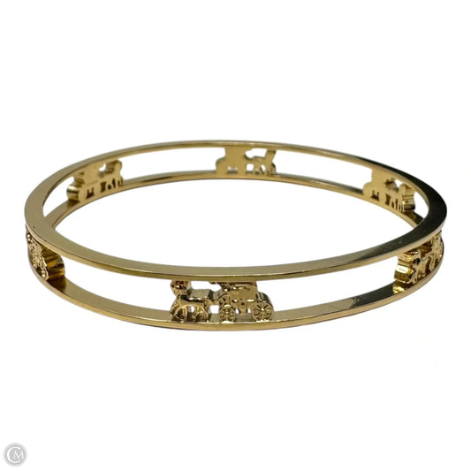 Carriage Bangle Bracelet Designer By Coach