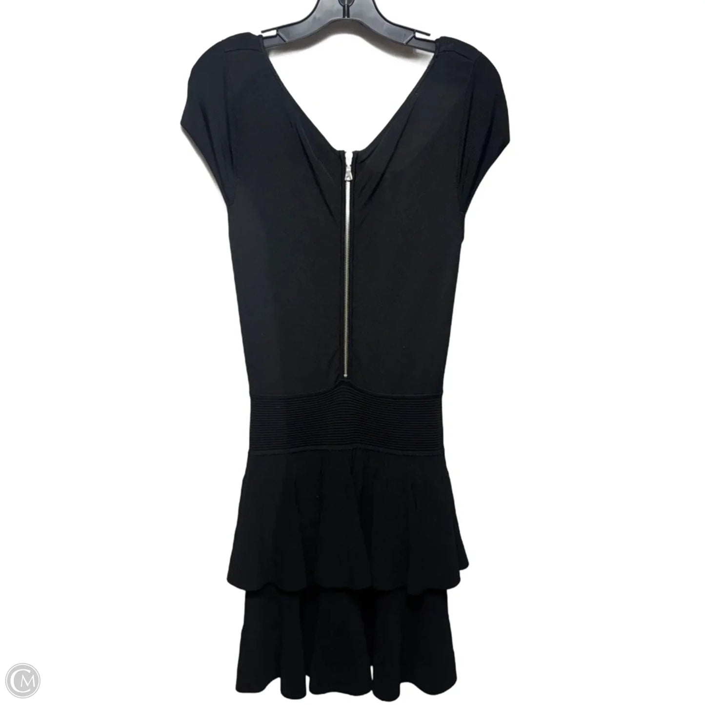 Knit Layered Dress Designer By Milly In Black, Size: S