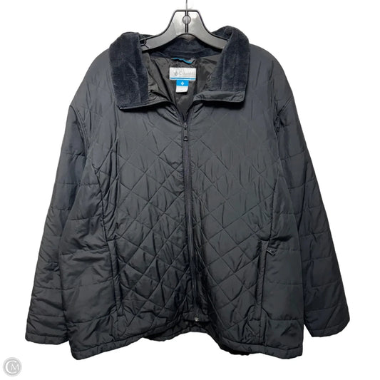 Jacket Puffer & Quilted By Columbia In Black, Size: 3x