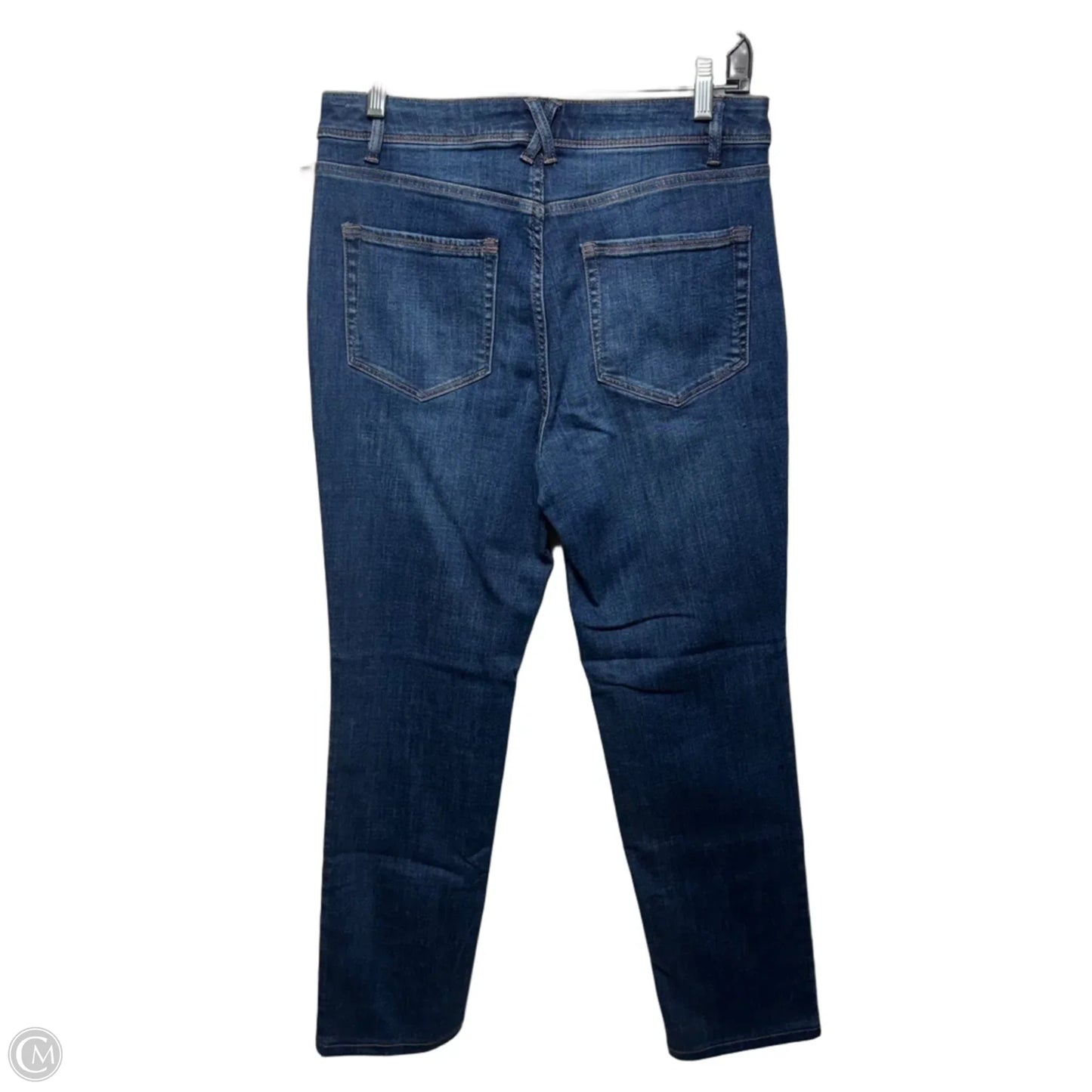 High Rise Straight Leg Jeans By J. Jill In Blue Denim, Size: 8