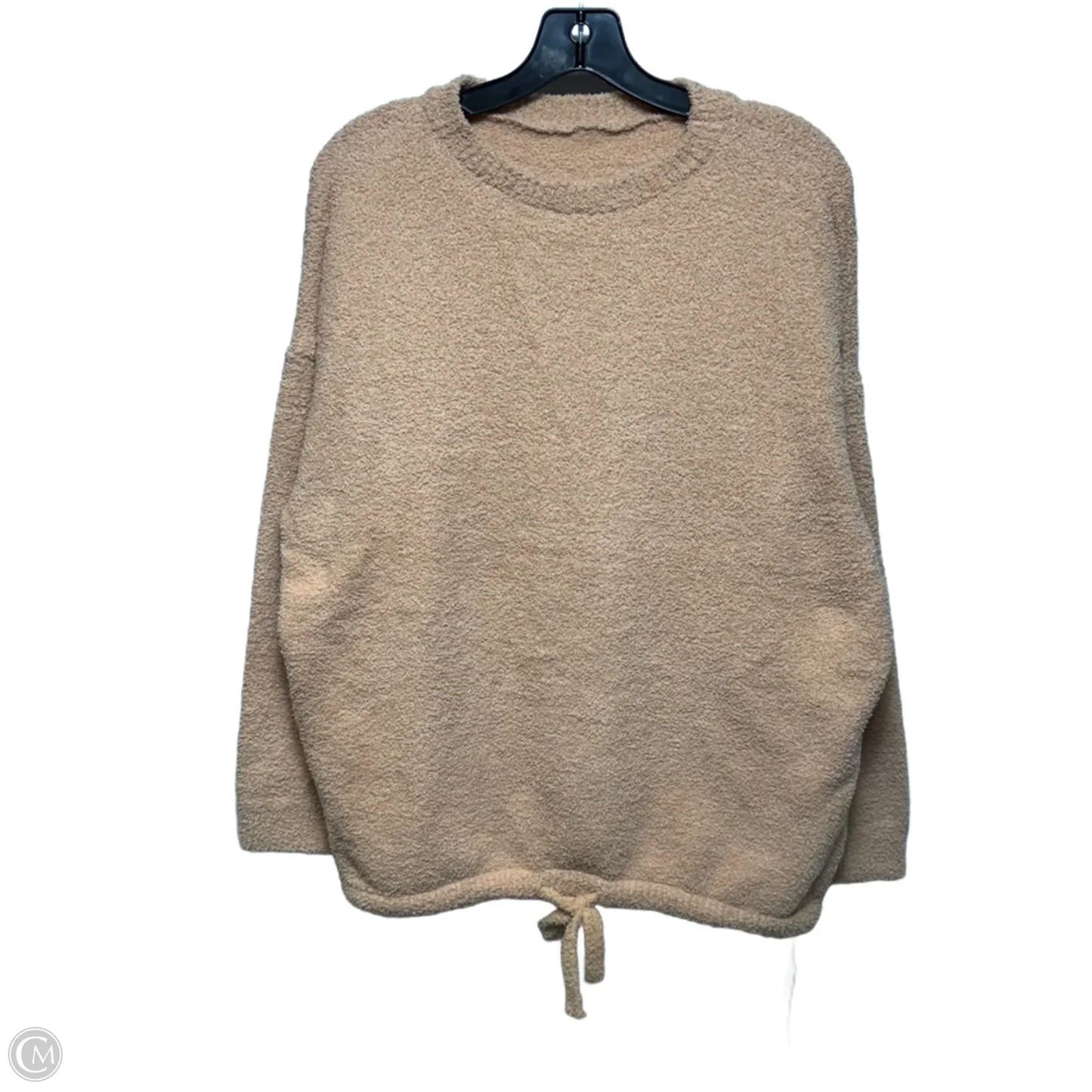 Sweatshirt Crewneck By Comfy In Camel, Size: L/XL