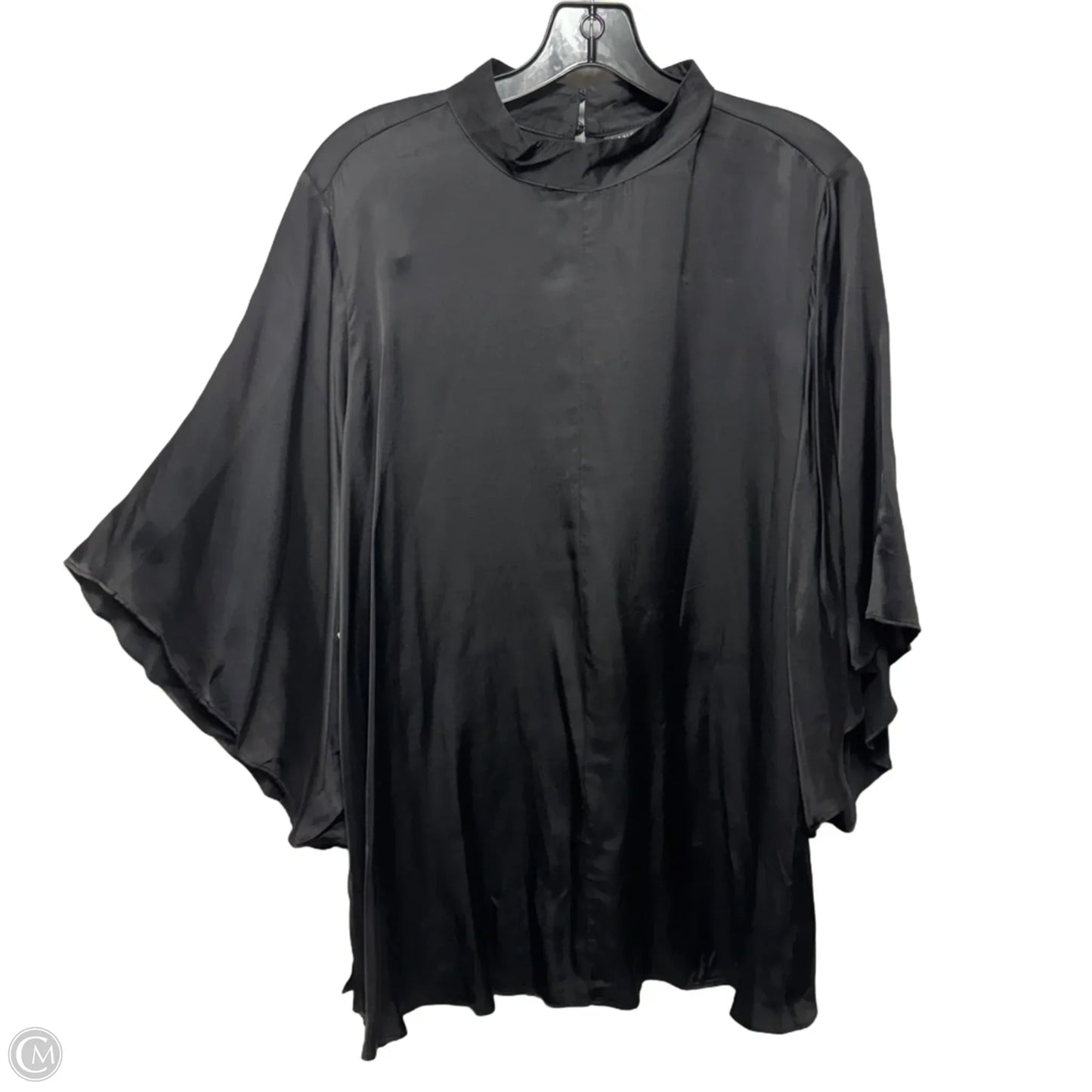 Top 3/4 Sleeve By Lane Bryant In Black, Size: 20