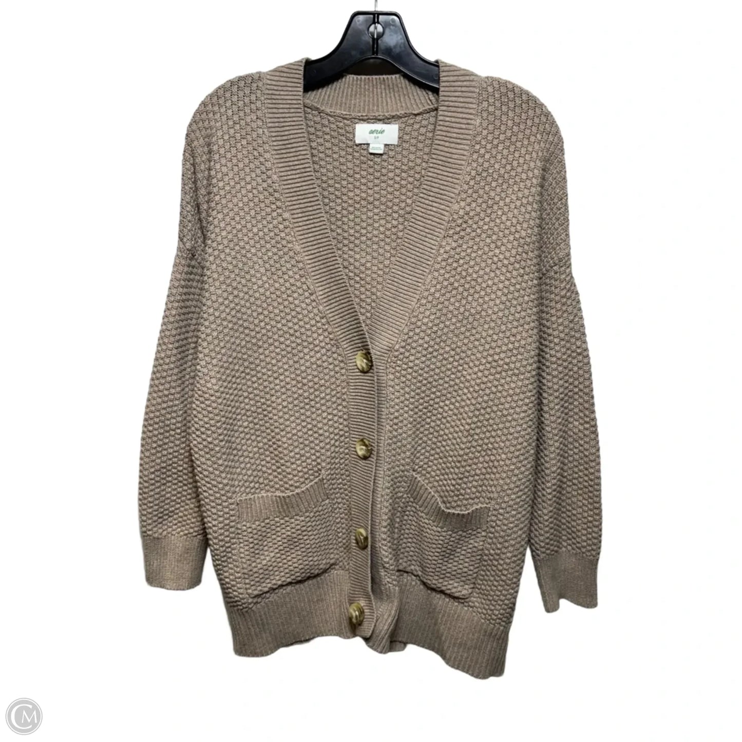 Sweater Cardigan By Aerie In Beige, Size: S