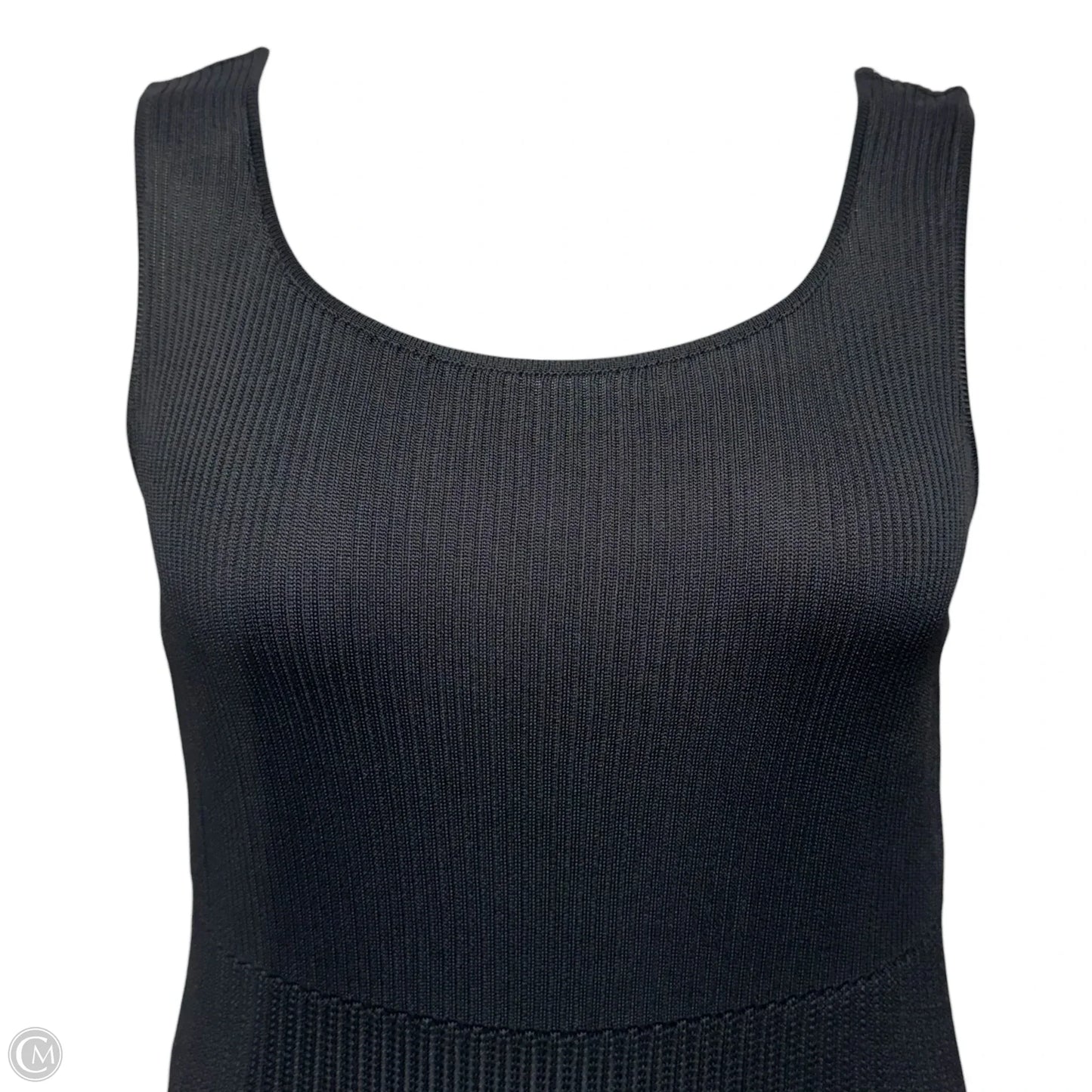 Knit Tank Dress Designer By Escada In Black, Size: 10