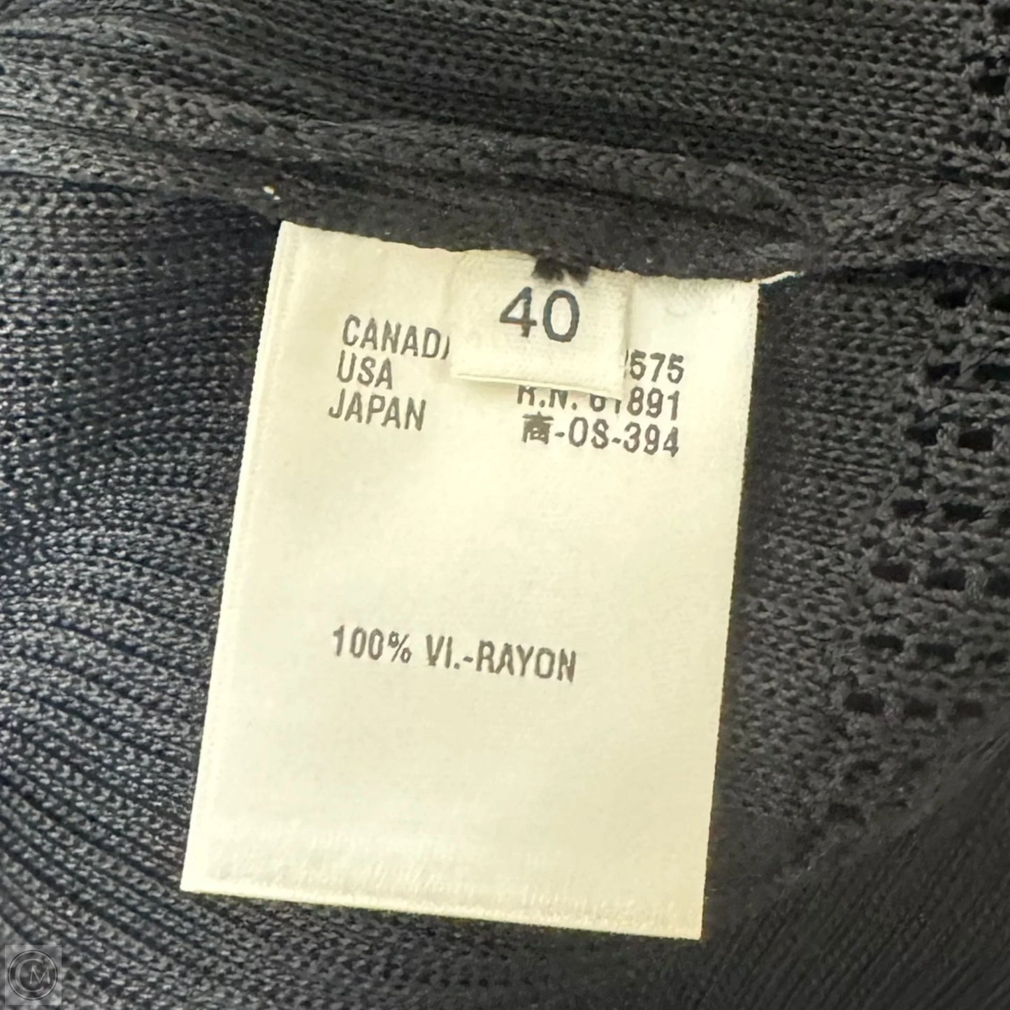 Knit Tank Dress Designer By Escada In Black, Size: 10