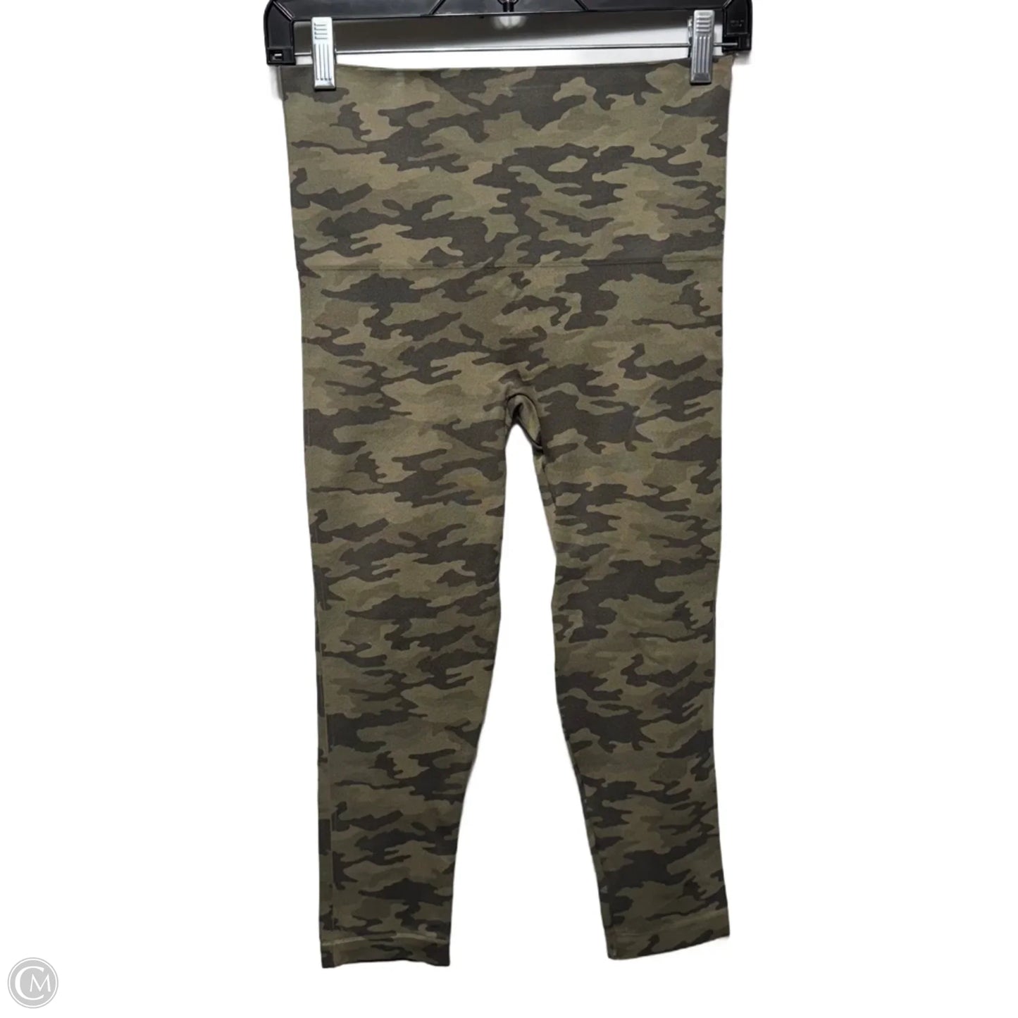 Athletic Capris By Spanx In Camouflage Print, Size: L