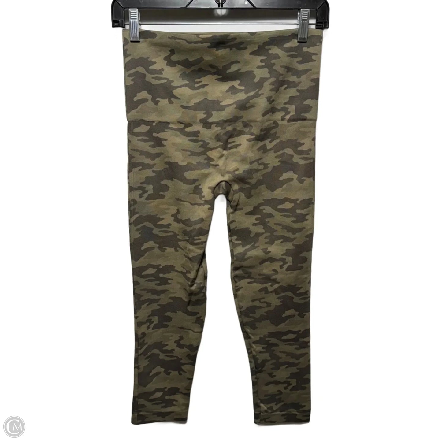 Athletic Capris By Spanx In Camouflage Print, Size: L