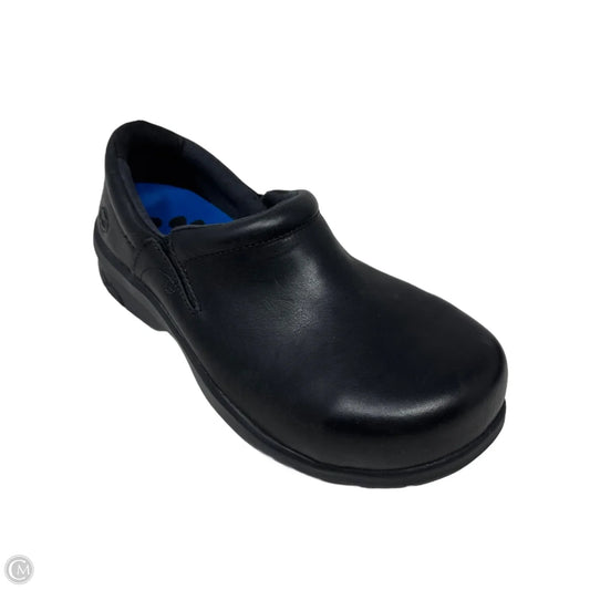 Slip Resistant Clog Shoes Flats By Timberland In Black, Size: 7
