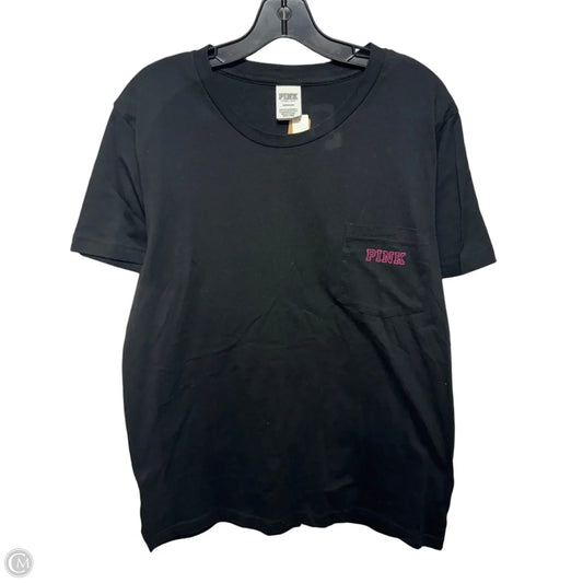 Dog Top Short Sleeve By Pink In Animal Print, Size: L