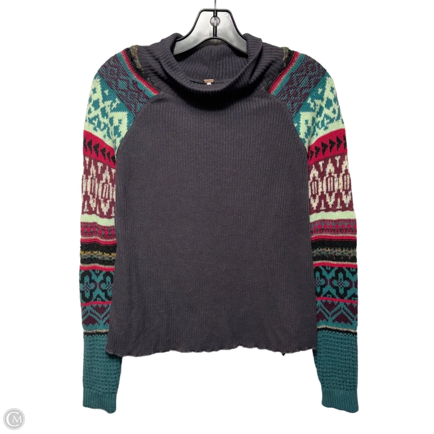 Top Long Sleeve By Free People In Multi, Size: Xs