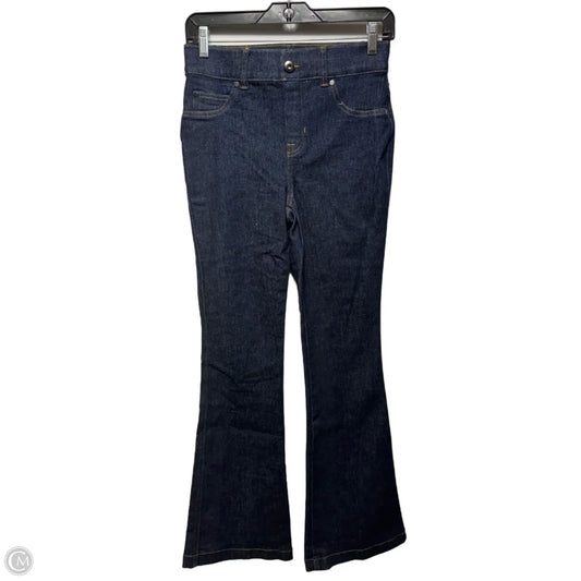 Jeans Flared By Spanx In Blue Denim, Size: XS