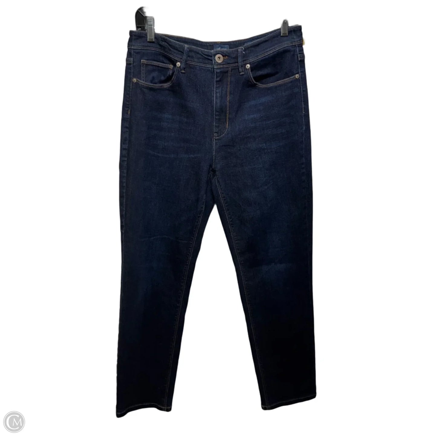High Rise Straight Leg Jeans By J. Jill In Blue Denim, Size: 10