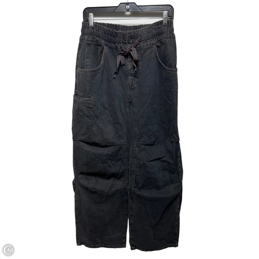 Jeans Wide Leg By We The Free In Black, Size: S