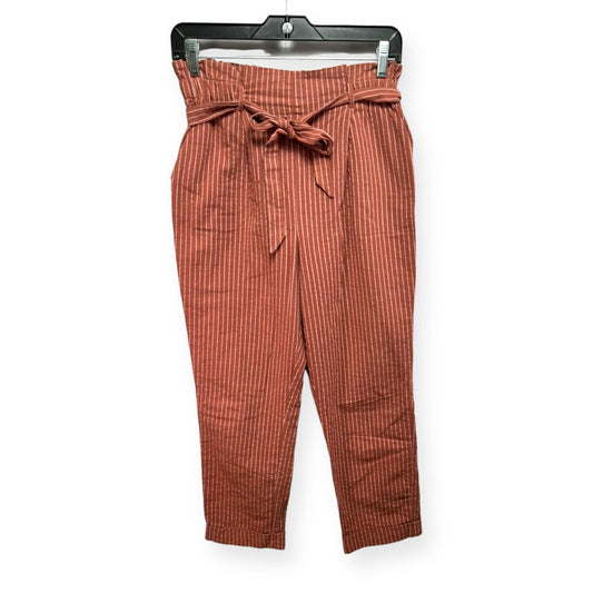 Striped Pattern Pants Cropped Sienna Sky, Size M