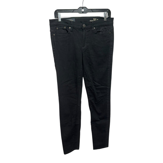 Toothpick Jeans Skinny By J. Crew In Black, Size: 12tall