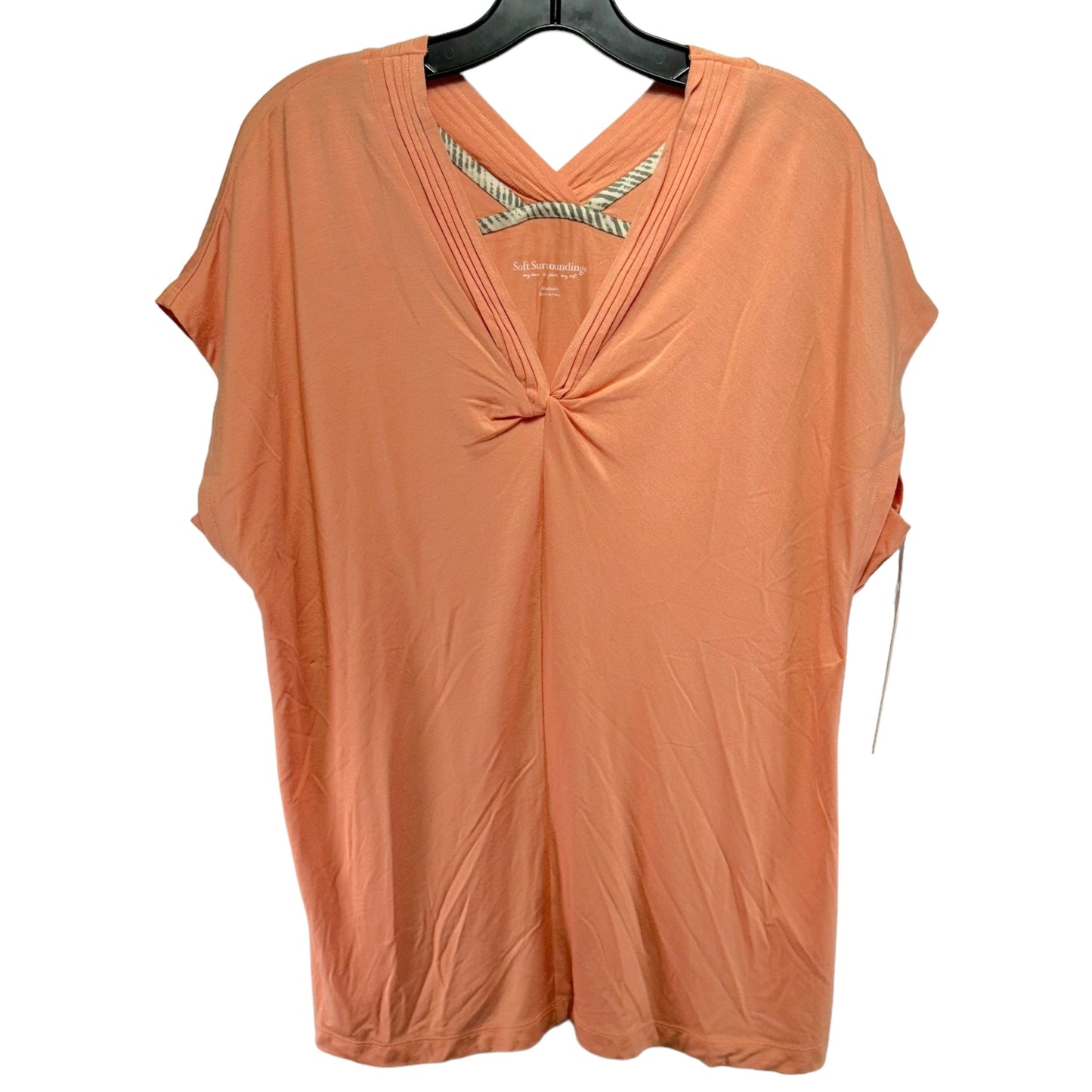 Go Lively Twist Top - Canyon Sunset By Soft Surroundings  Size: M