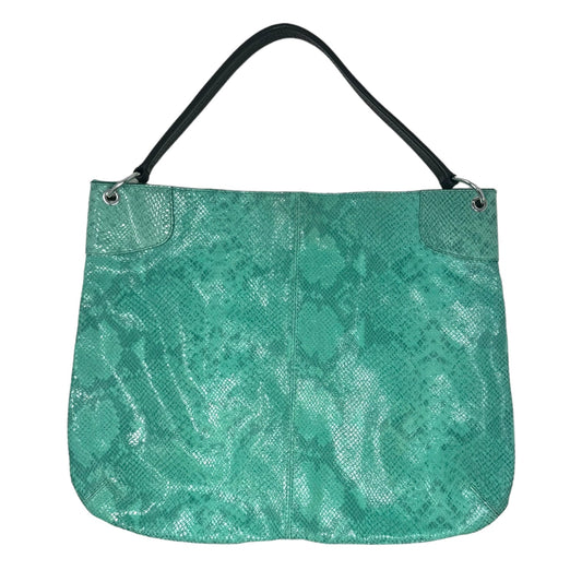 Snake Print Suede Hobo By Banana Republic, Size: Large