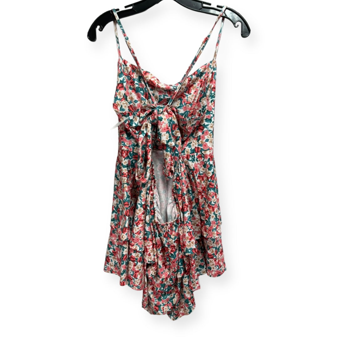 Floral Print Romper Shein, Size 3x