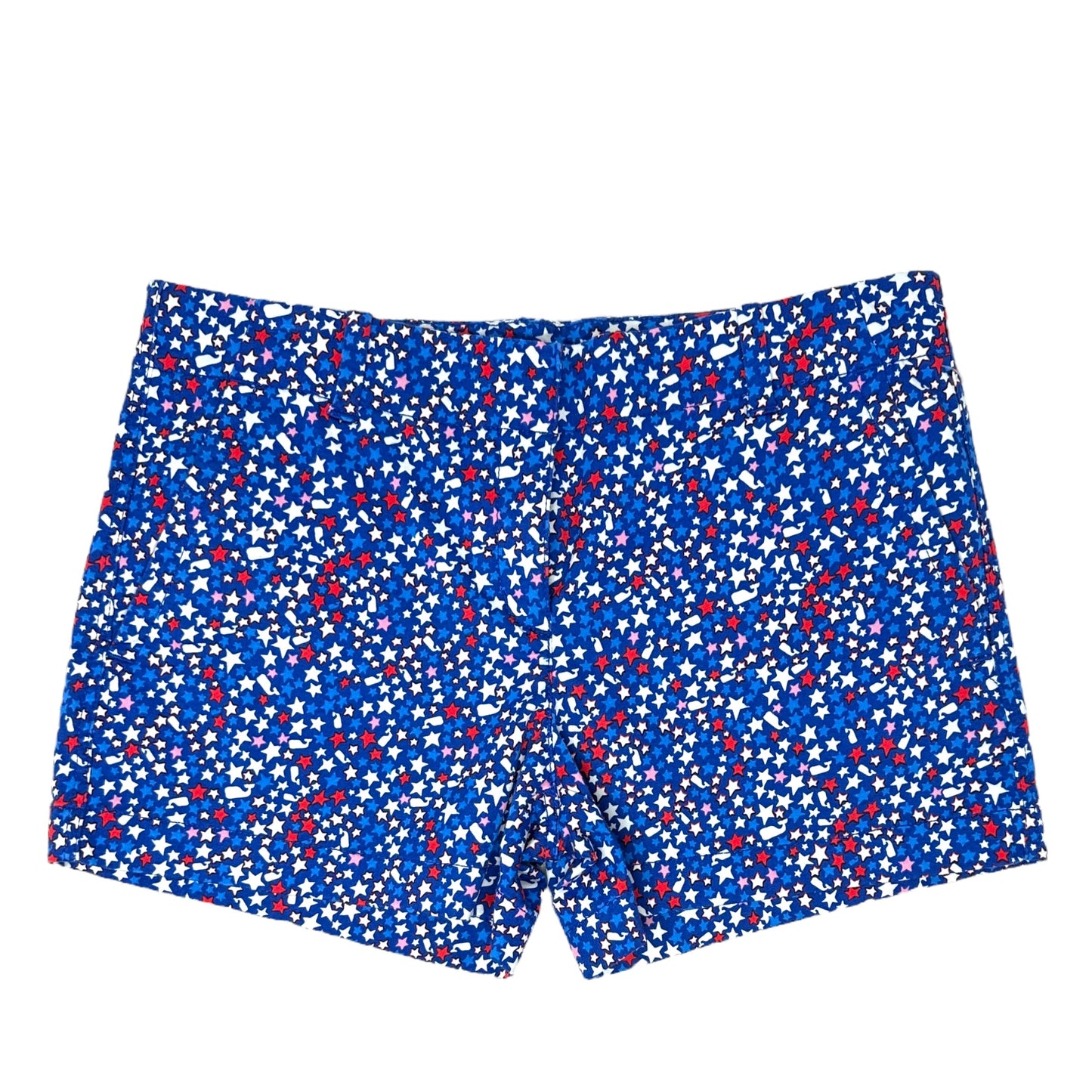 Stars & Whale Everyday Shorts - Royal Ocean Vineyard Vines, Size 14