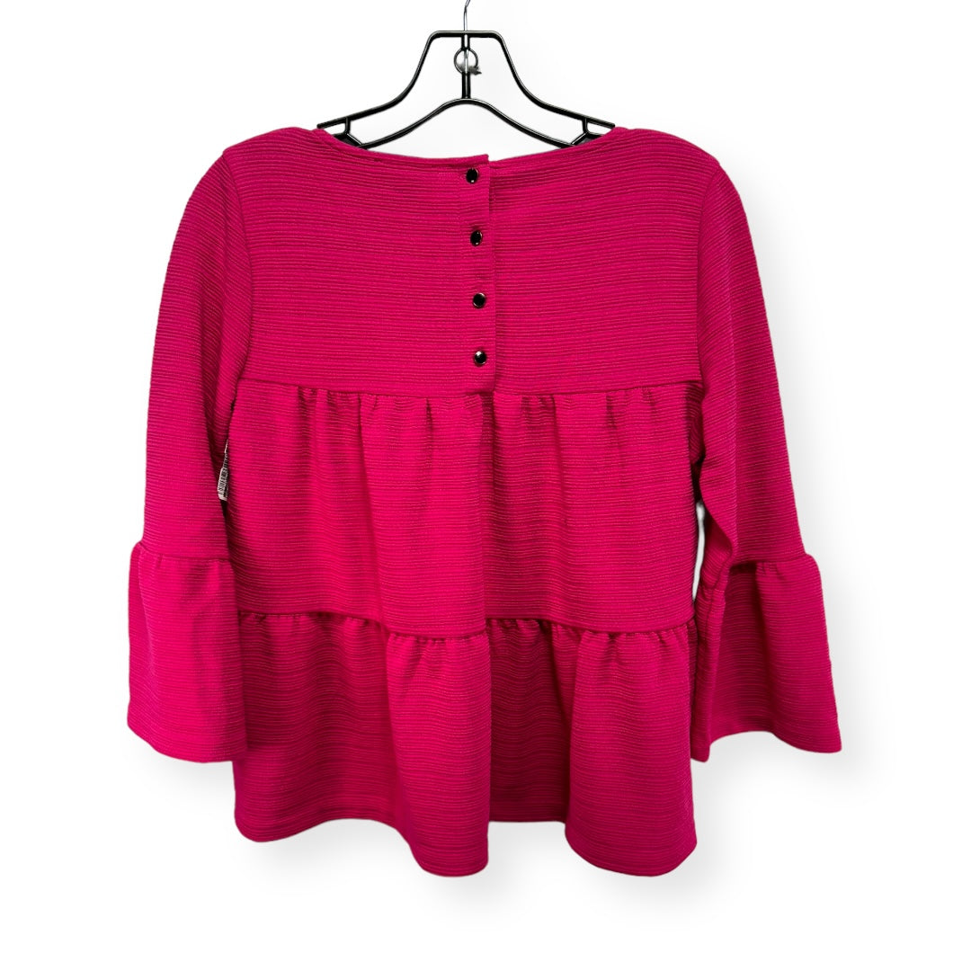 Pink Top Long Sleeve J. Crew, Size Xs