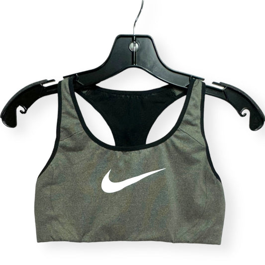 Black & Grey Athletic Bra Nike Apparel, Size M