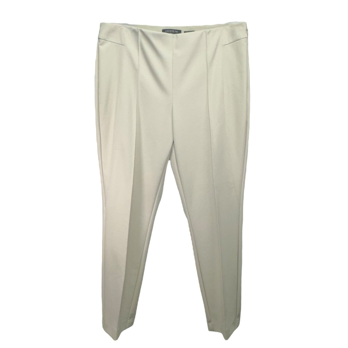 Stretch Grammercy Pant in Sand Designer Lafayette 148, Size 12