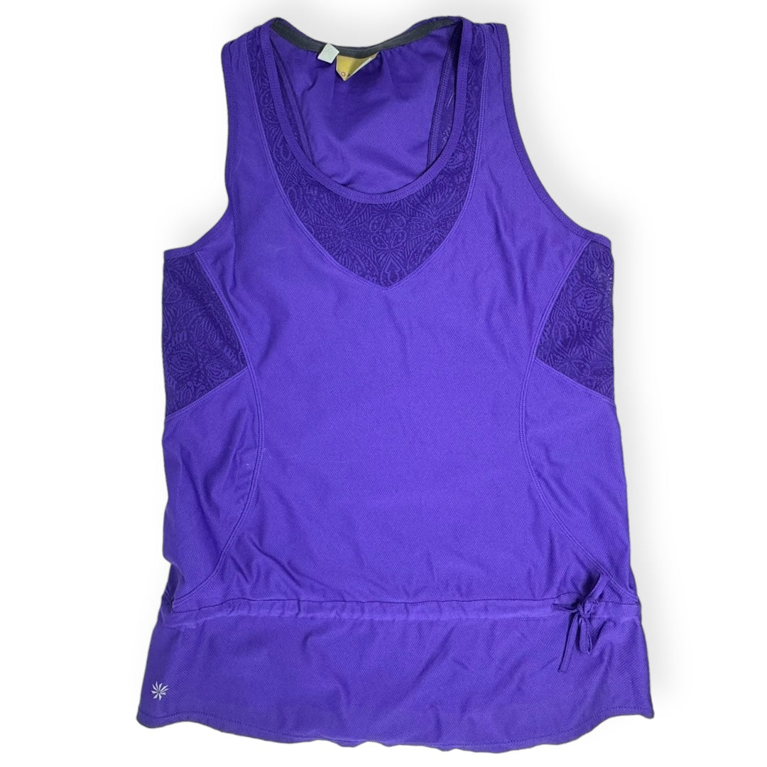 Purple Athletic Tank Top Athleta, Size S