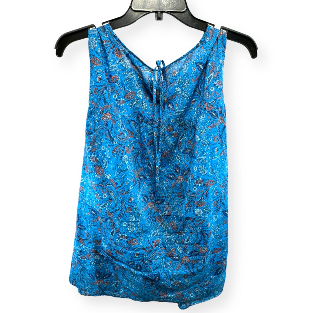 Paisley Print Top Sleeveless J. Jill, Size 2x