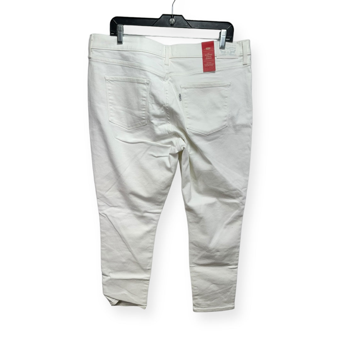 White Jeans Skinny Levis, Size 18